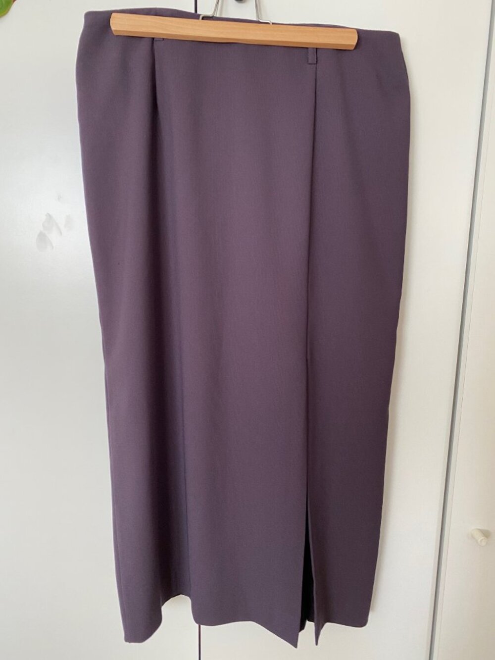 Vintage Women Skirt Purple/Grey Size 12 (Fit Medium) Chapter One Sportwear Inc.